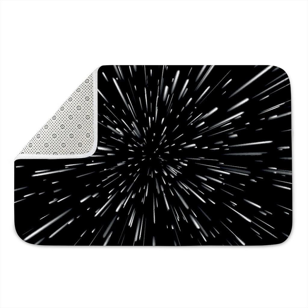 Galaxy Hyperspace Print Indoor Door Mat