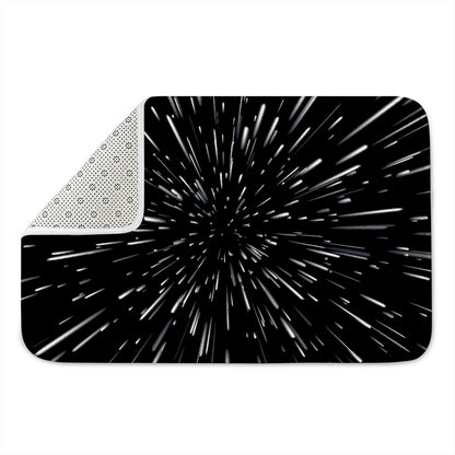 Galaxy Hyperspace Print Indoor Door Mat