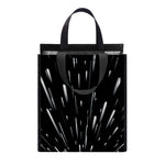 Galaxy Hyperspace Print Insulated Lunch Tote