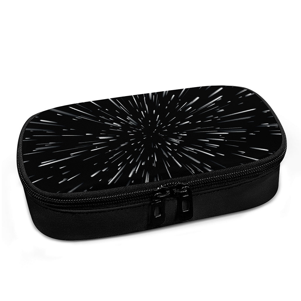 Galaxy Hyperspace Print Insulin Cooler Travel Case