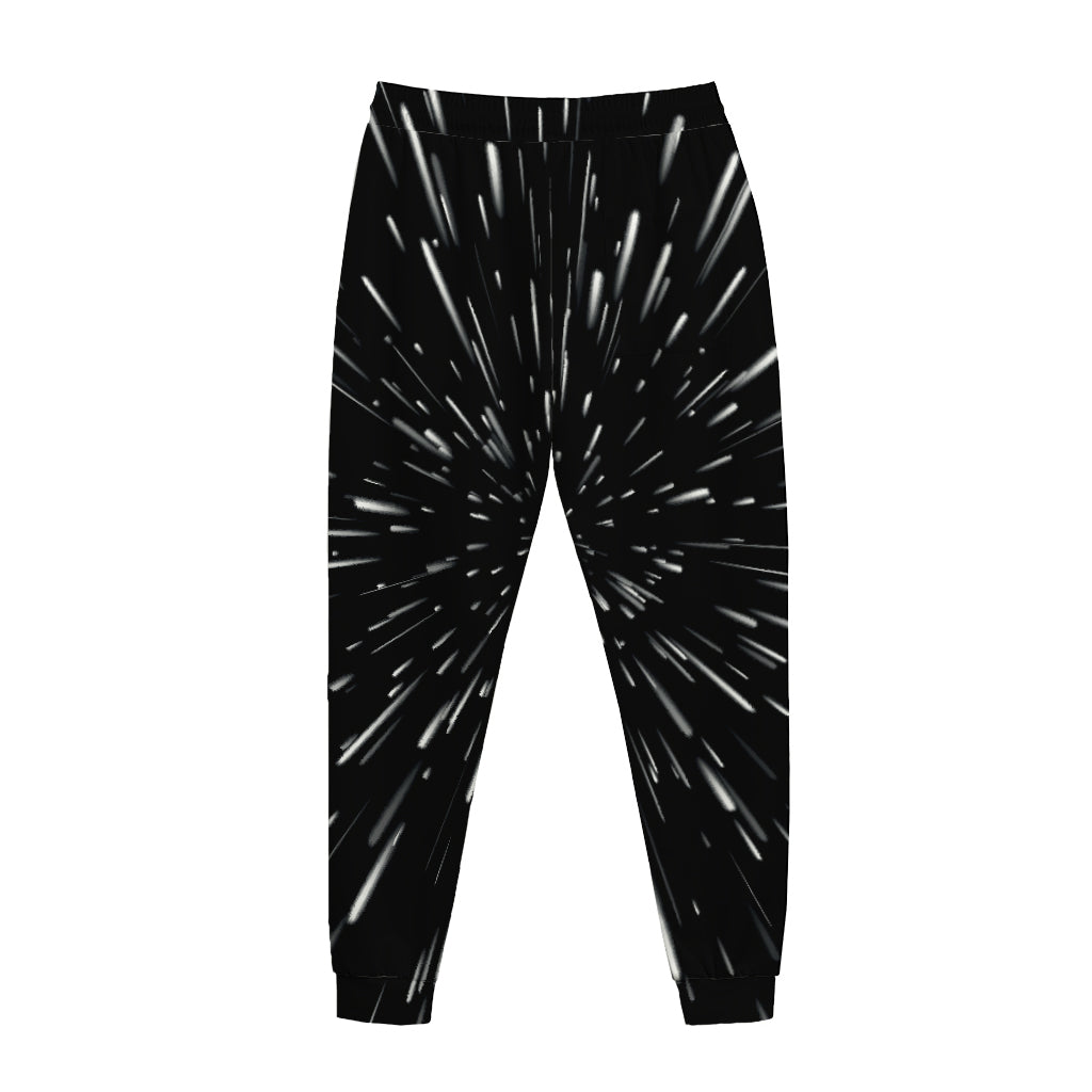 Galaxy Hyperspace Print Jogger Pants