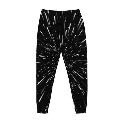 Galaxy Hyperspace Print Jogger Pants