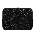 Galaxy Hyperspace Print Laptop Sleeve
