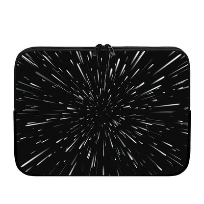 Galaxy Hyperspace Print Laptop Sleeve