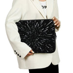 Galaxy Hyperspace Print Laptop Sleeve