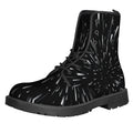 Galaxy Hyperspace Print Lace-Up Boots