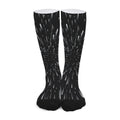 Galaxy Hyperspace Print Long Socks