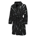 Galaxy Hyperspace Print Men's Bathrobe