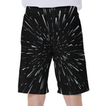 Galaxy Hyperspace Print Men's Beach Shorts