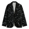 Galaxy Hyperspace Print Men's Blazer