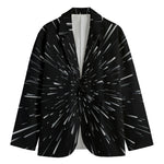 Galaxy Hyperspace Print Men's Blazer