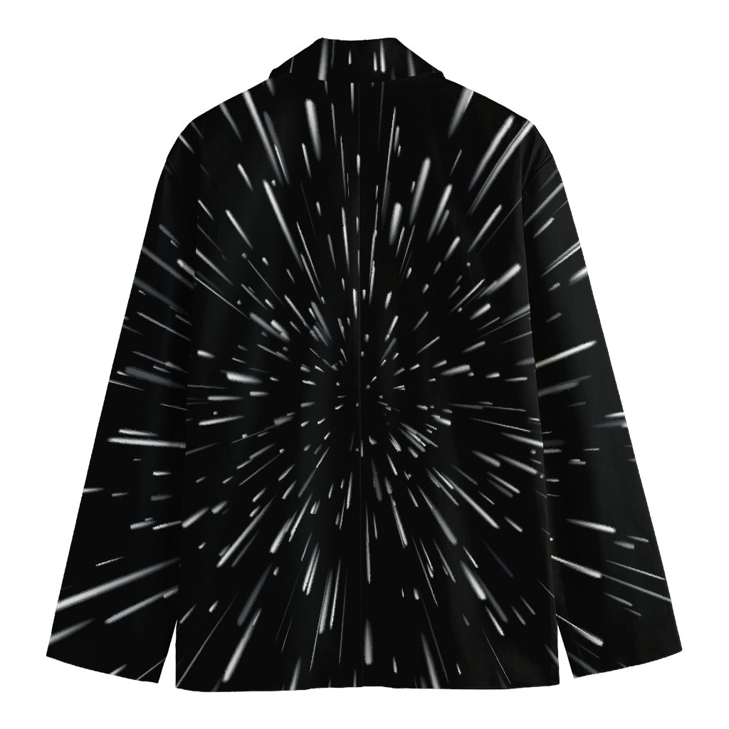 Galaxy Hyperspace Print Men's Blazer
