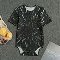 Galaxy Hyperspace Print Men's Bodysuit