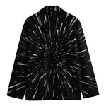 Galaxy Hyperspace Print Men's Cotton Blazer