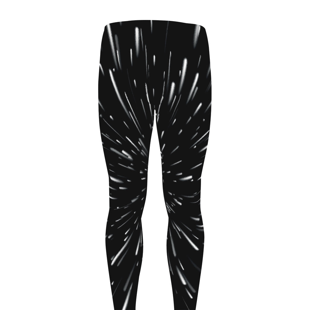 Galaxy Hyperspace Print Men's leggings