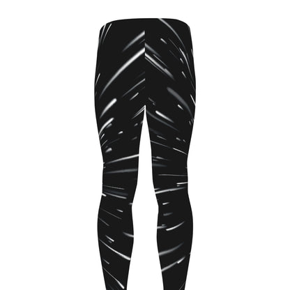 Galaxy Hyperspace Print Men's leggings