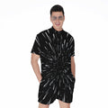 Galaxy Hyperspace Print Men's Romper