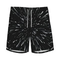 Galaxy Hyperspace Print Men's Athletic Shorts