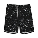Galaxy Hyperspace Print Men's Sports Shorts