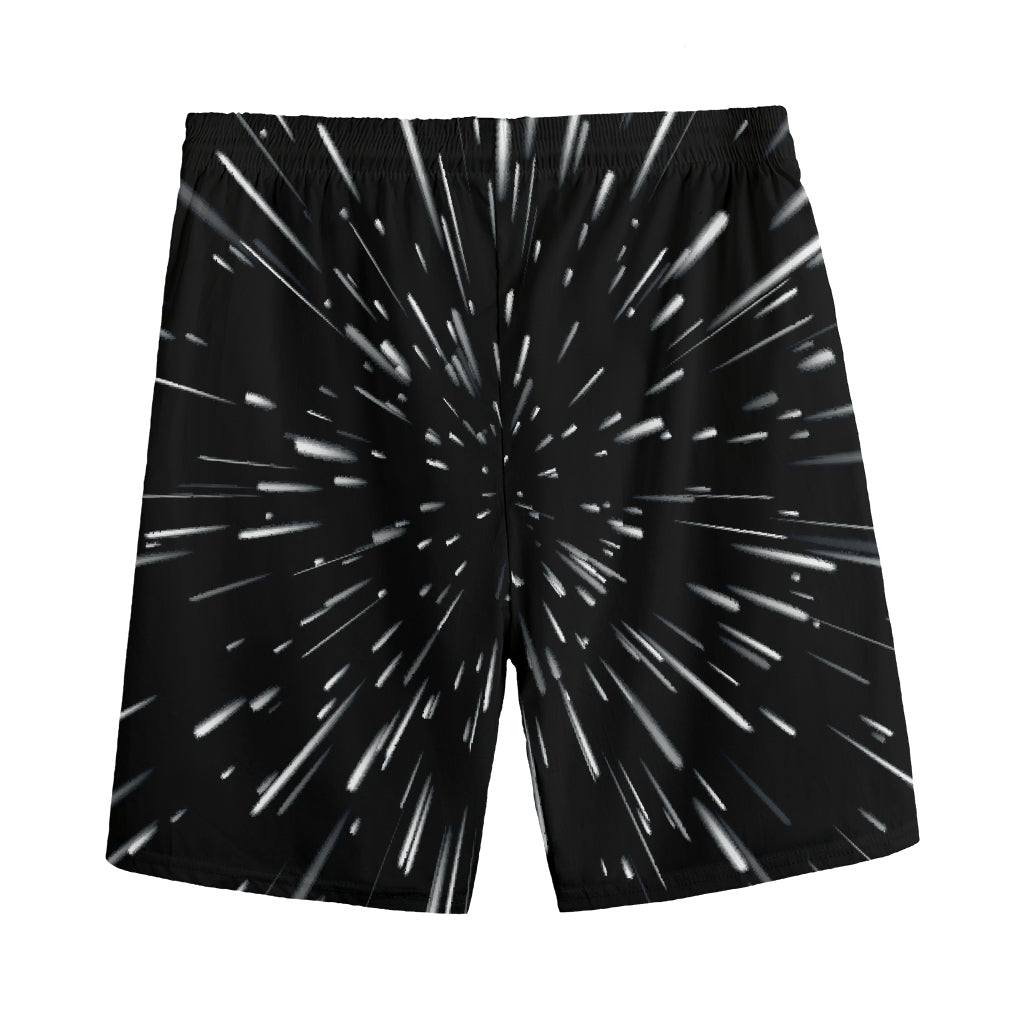 Galaxy Hyperspace Print Men's Sports Shorts