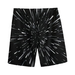 Galaxy Hyperspace Print Men's Sports Shorts