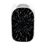 Galaxy Hyperspace Print Mesh Laundry Hamper