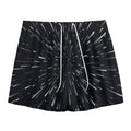 Galaxy Hyperspace Print Mesh Shorts