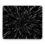Galaxy Hyperspace Print Mouse Pad