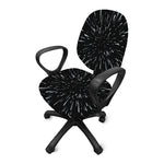 Galaxy Hyperspace Print Office Chair Cover