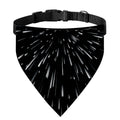 Galaxy Hyperspace Print Over The Collar Dog Bandana