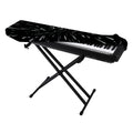 Galaxy Hyperspace Print Piano Keyboard Cover