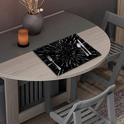 Galaxy Hyperspace Print Placemat