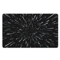 Galaxy Hyperspace Print Polyester Doormat
