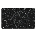 Galaxy Hyperspace Print Polyester Doormat