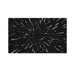Galaxy Hyperspace Print Polyester Flag