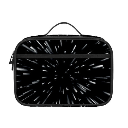 Galaxy Hyperspace Print Portable Lunch Bag