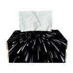 Galaxy Hyperspace Print Rectangle Tissue Box Cover
