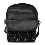 Galaxy Hyperspace Print Rectangular Crossbody Bag