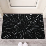 Galaxy Hyperspace Print Rubber Doormat