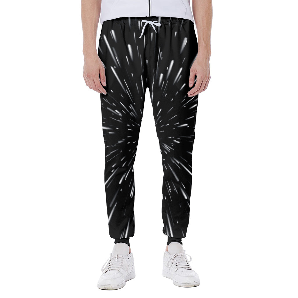 Galaxy Hyperspace Print Scuba Joggers