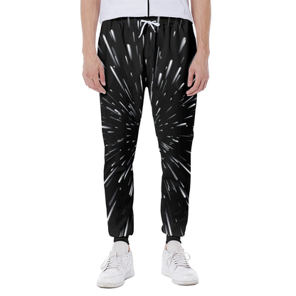 Galaxy Hyperspace Print Scuba Joggers