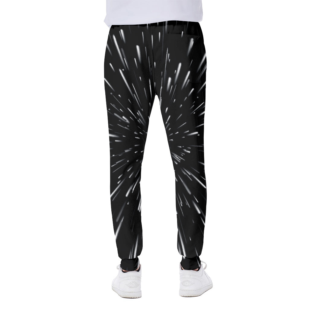 Galaxy Hyperspace Print Scuba Joggers