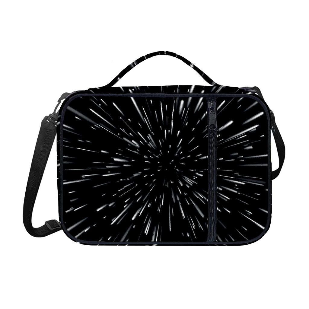 Galaxy Hyperspace Print Shoulder Strap Bible Bag