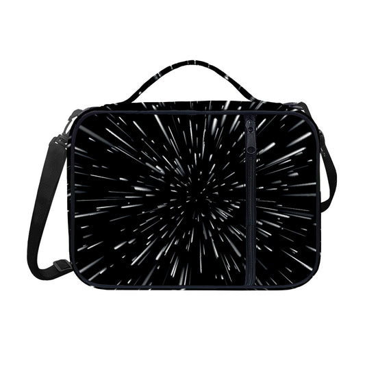 Galaxy Hyperspace Print Shoulder Strap Bible Bag