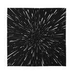 Galaxy Hyperspace Print Silk Bandana