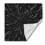 Galaxy Hyperspace Print Silk Bandana