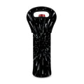 Galaxy Hyperspace Print Single Neoprene Wine Tote