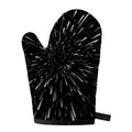 Galaxy Hyperspace Print Single Oven Mitt
