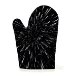 Galaxy Hyperspace Print Single Oven Mitt
