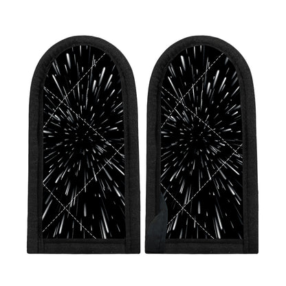 Galaxy Hyperspace Print Skillet Handle Cover